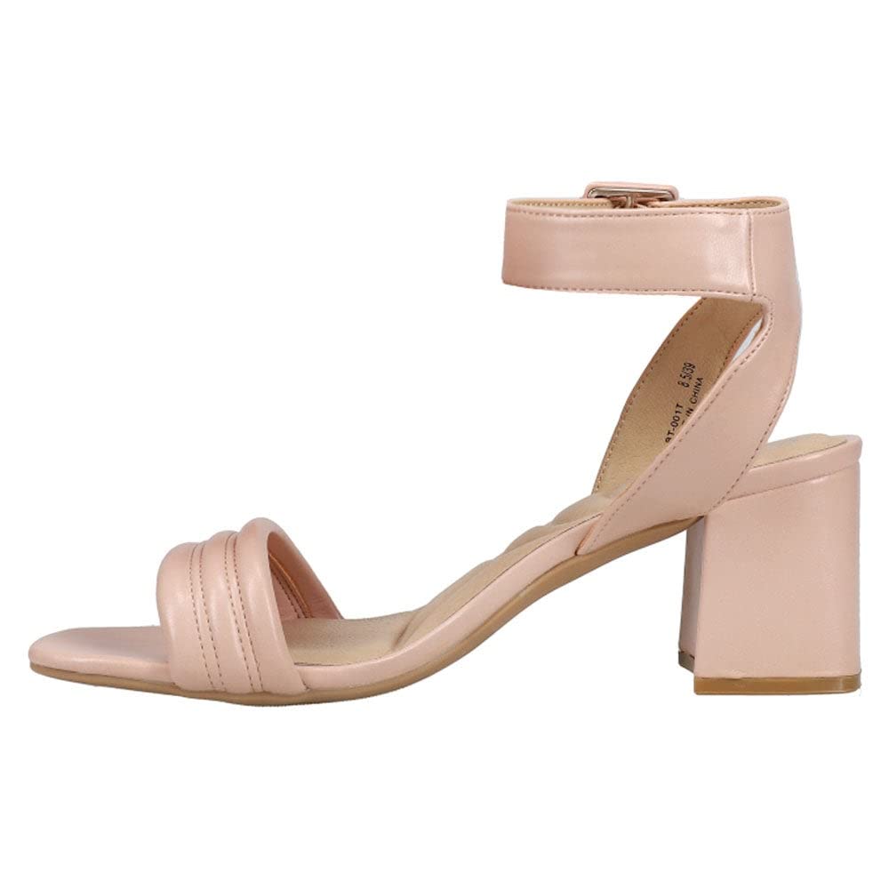 Chinese Laundry Women's Blest Smooth Heeled Sandal - Comfortable Dress Sandals for Weddings, Parties & Office Wear