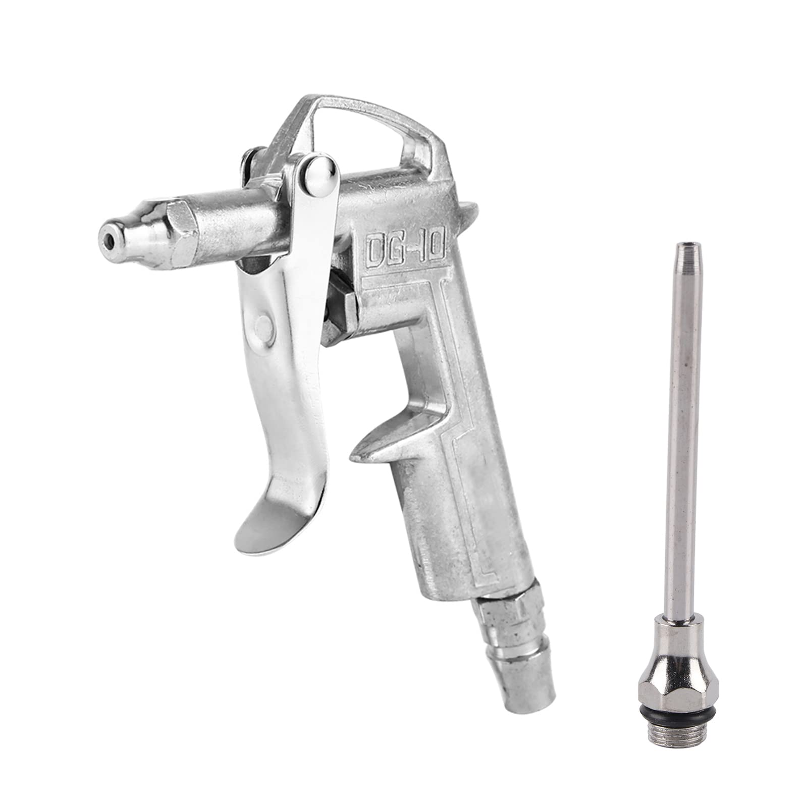 Miskall Alloy Extended Air Nozzle Duster - High Pressure Air Compressor Blow Gun for Dust Cleaning - Perfect for Workshop, Garage, and DIY Projects