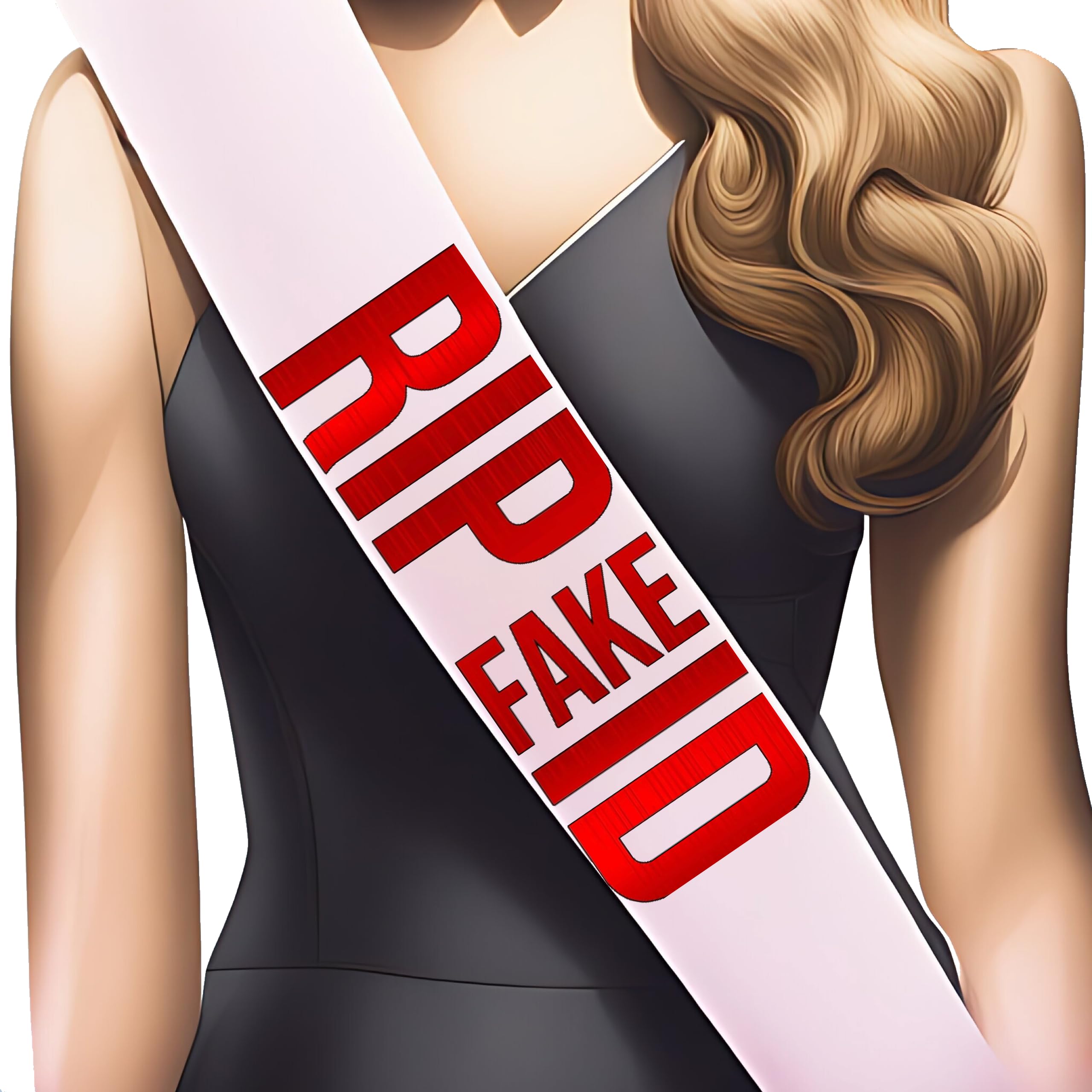 Custom Fake ID Birthday Sash for 21st Birthday Party - Perfect for Themed Events, Costumes & Celebrations
