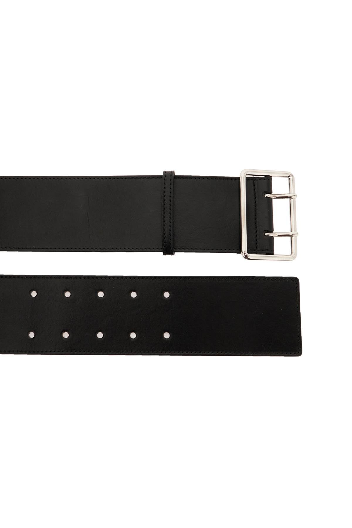 Alexander McQueen Genuine Leather Military Belt for Men & Women - Stylish & Durable Fashion Accessory for Casual, Office & Evening Wear