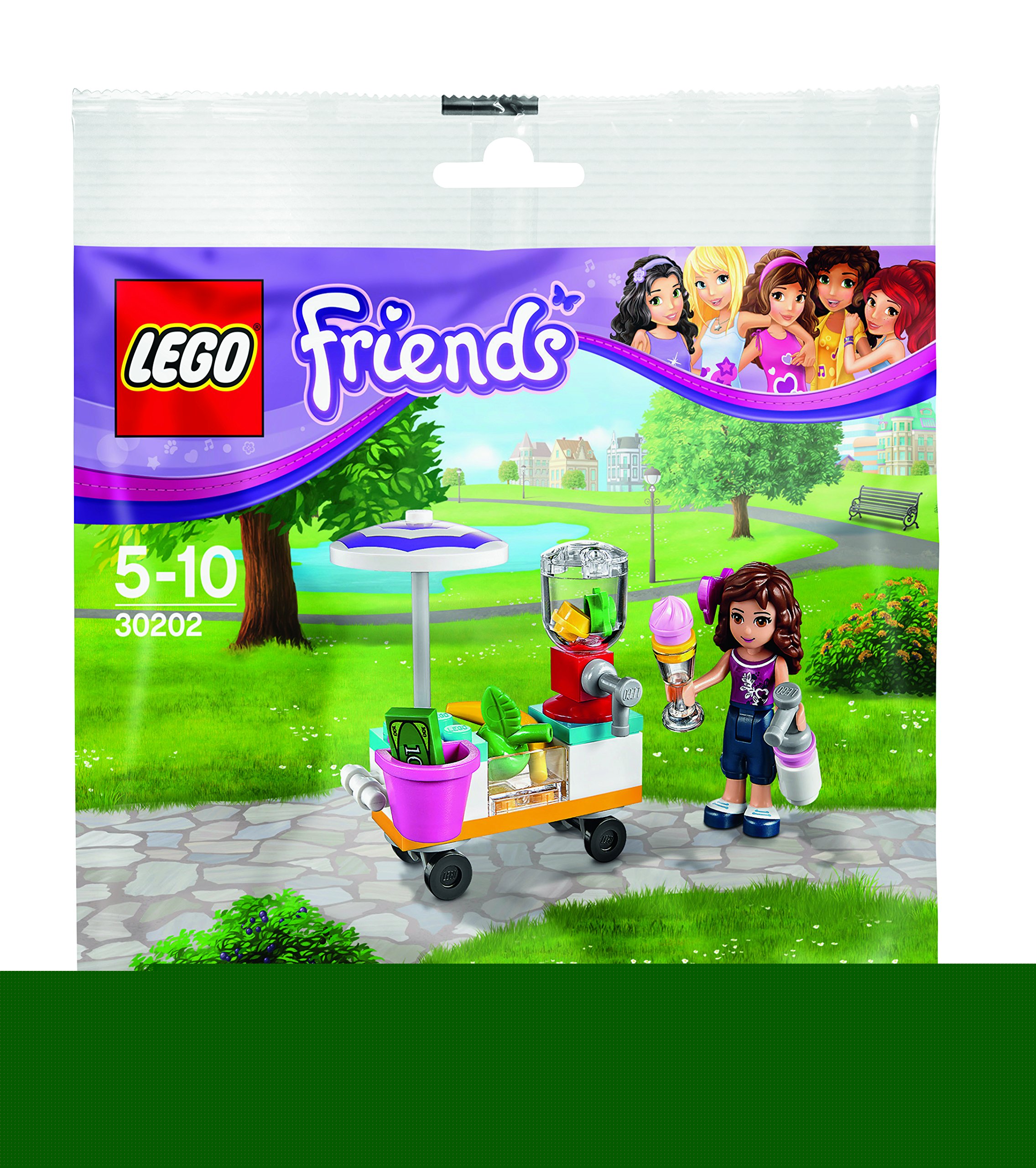 LEGO Friends Smoothie Stand Building Toy Set 30202 - Creative Play for Kids, Perfect for Birthday Gifts & Pretend Play Scenes