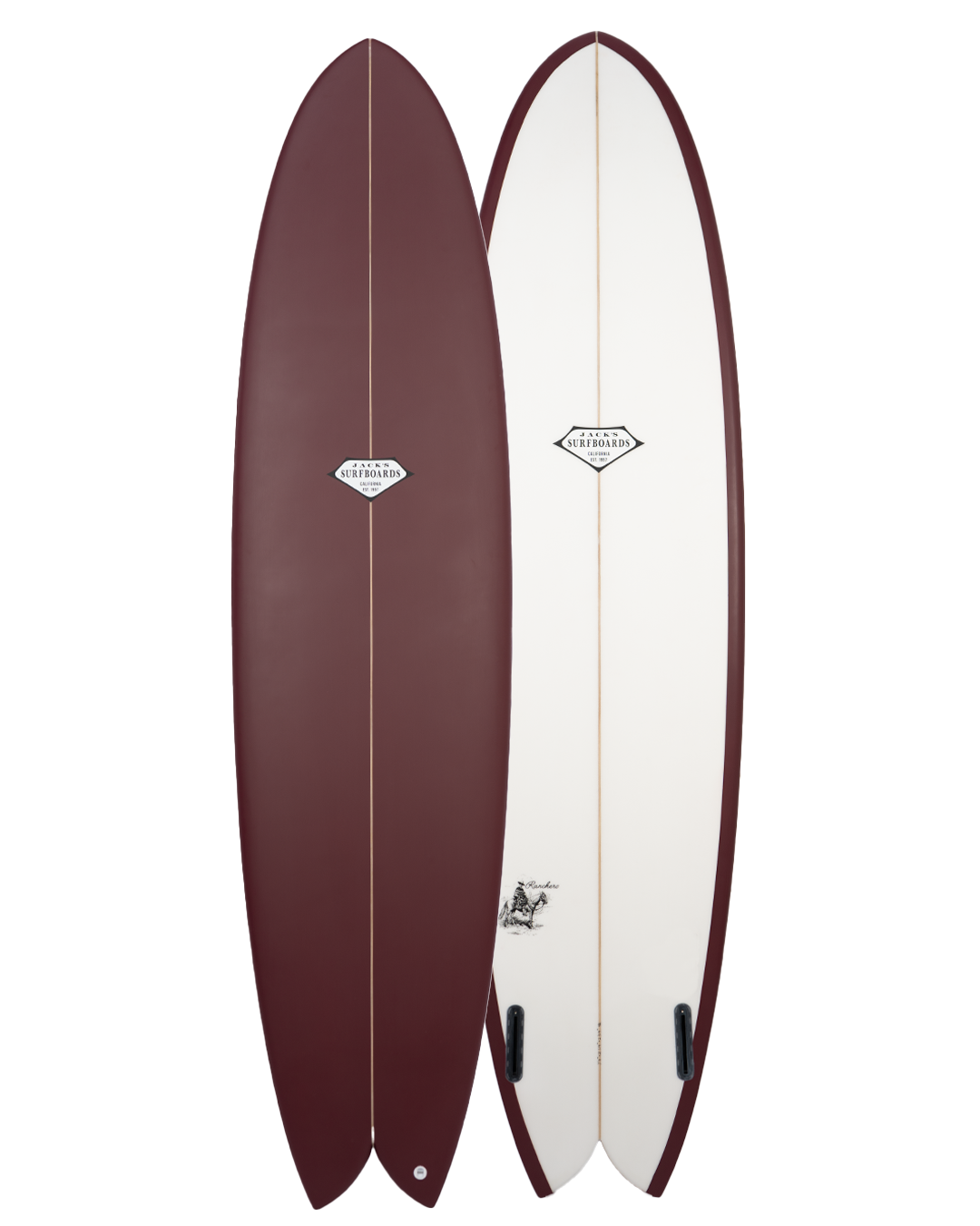 7'4 Ranchero Fish Surfboard - High-Performance Shortboard for All Waves | Perfect for Surfing, Training & Competition | Ideal for Beginners to Advanced Surfers