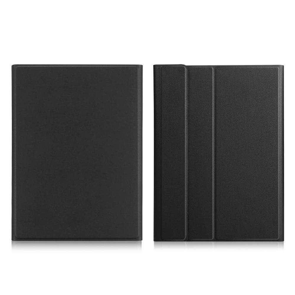 iPad 10.2 2019/2020 (7th & 8th Gen) Premium PU Leather Keyboard Case with Wireless Bluetooth & Apple Pencil Holder - Perfect for Work, Study & Travel