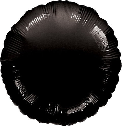45cm Standard Circle HX Black Balloon - Premium Latex Party Balloons for Birthday, Wedding & Anniversary Decorations - Perfect for Indoor/Outdoor Events & Photo Backdrops