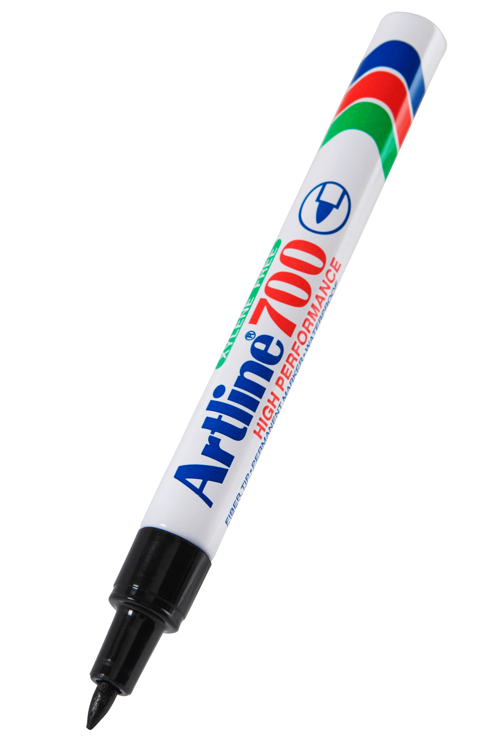 Artline 700 Permanent Marker Fine Tip Black - 12 Pack for Office, School & Home Use - Ideal for Labeling, Crafting & Writing on Various Surfaces