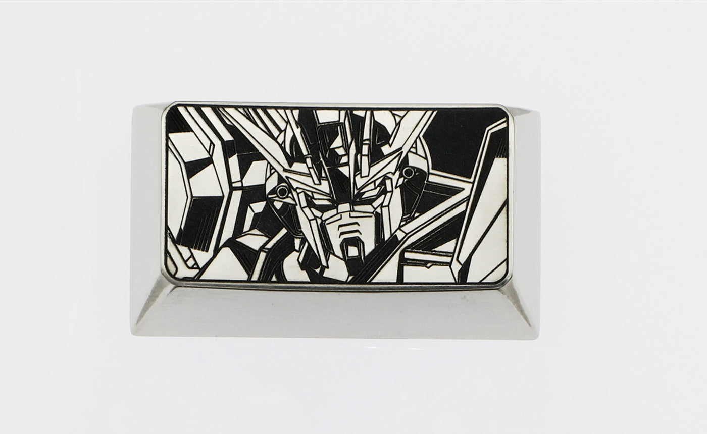 Premium Titanium Alloy Mobile Wrench - GUNDAM Inspired Mechanical Keyboard Decorative Keycaps for Precision Carving | Perfect for DIY Enthusiasts & Keyboard Customization