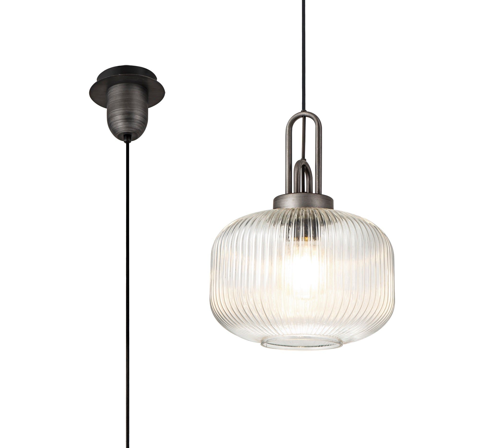 Clear Black/Aged Pewter