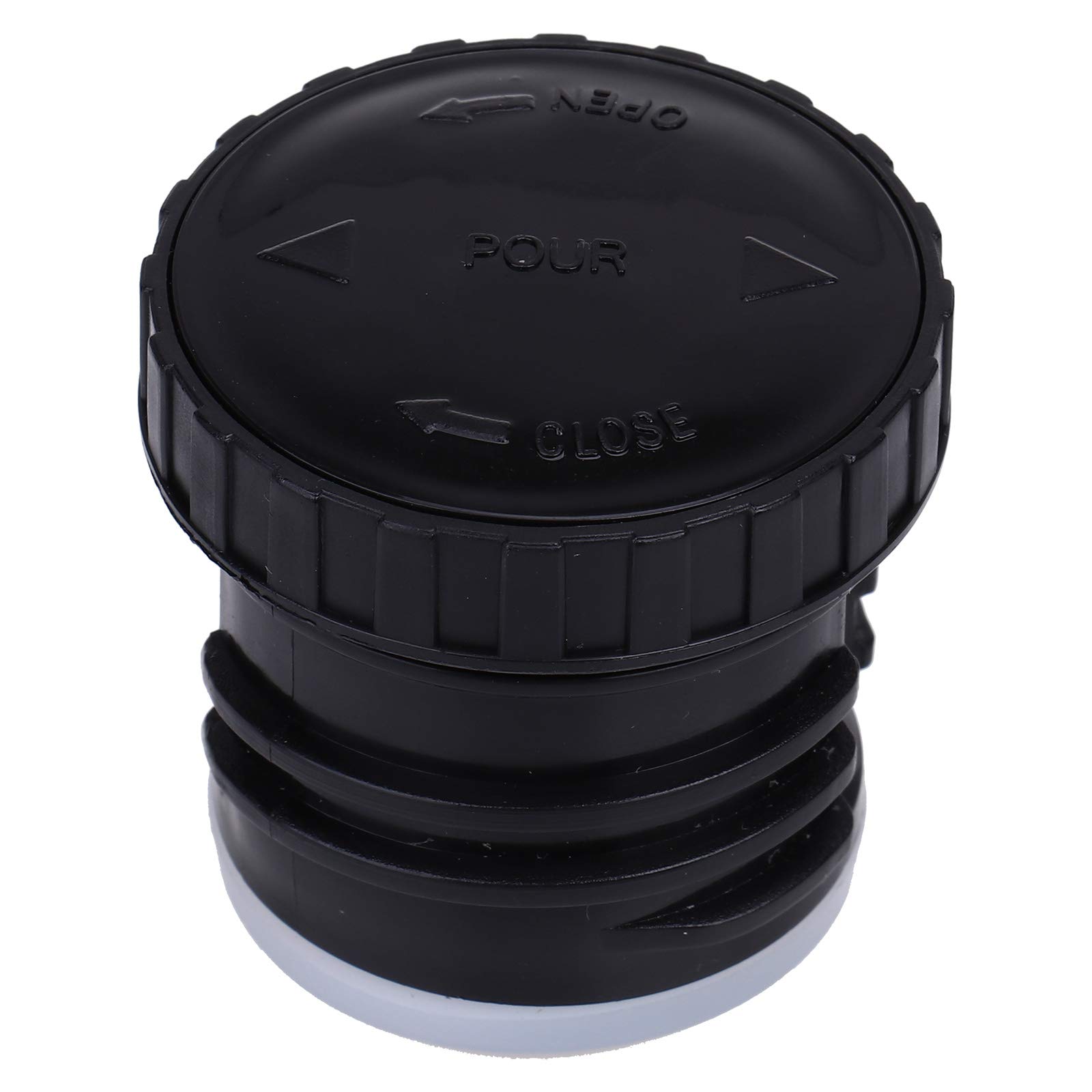 JEATHA Vacuum Insulated Travel Mug Lid - Replacement Cover for Bullet Kettle Pot & Water Bottle, Black, One Size - Perfect for Camping, Hiking, Office & Daily Commute
