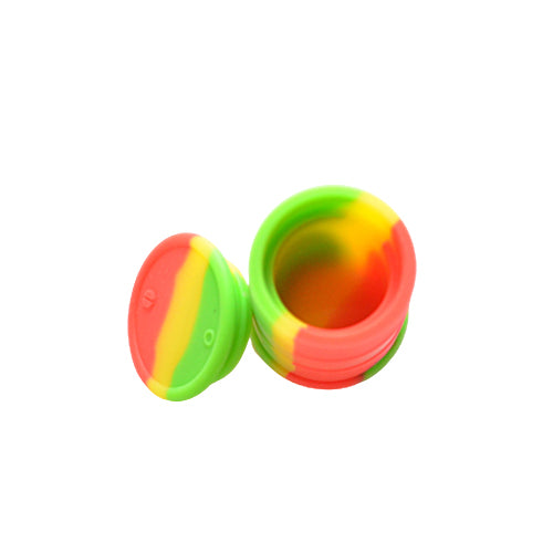 Premium Silicone Dab Container for Concentrates - Airtight Oil Drum Design for Wax, Shatter & Resin Storage - Perfect for Travel & On-the-Go Dabbing