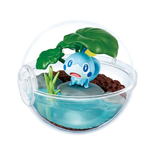 Pokemon Galar Region EX Terrarium 2.5 Inch Collectible Toy Figure - Perfect for Display, Gift Giving & Pokemon Fans Collection (Scenes: Home Decor, Office Desk, Anime Lover's Shelf)