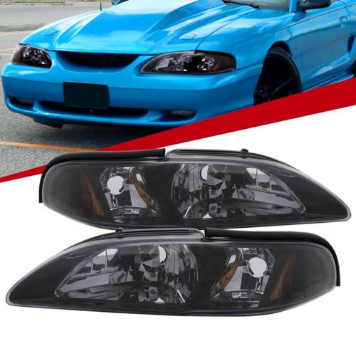 Glossy Black Housing Smoke Lens