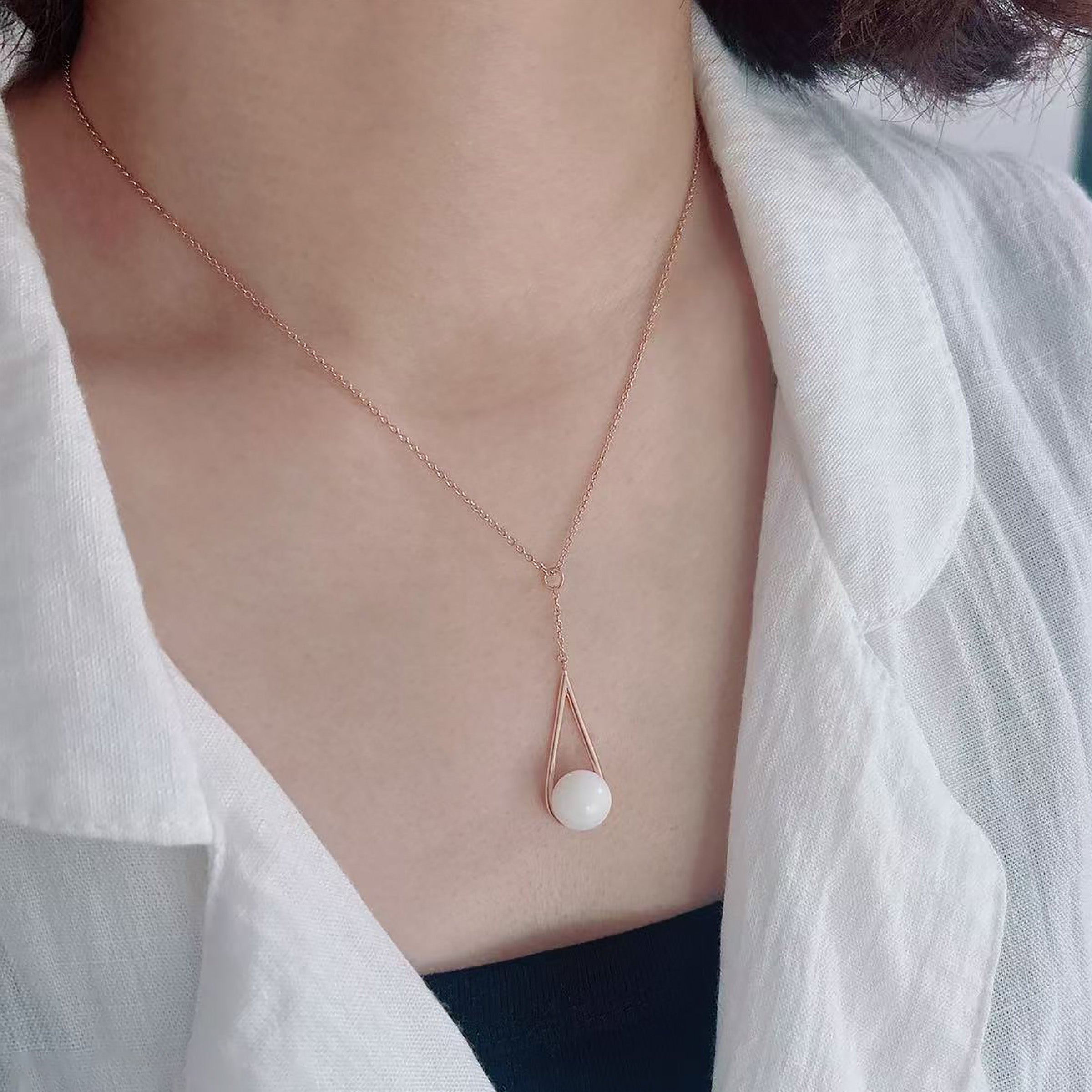 Sterling Silver Teardrop Breastmilk Keepsake Necklace DIY Kit - Handmade Memorial Jewelry for Breastfeeding Moms, Perfect for Mother's Day Gift & Baby Memory Preservation