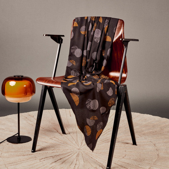 Eco-Friendly Viscose Fabric with Lenzing™ EcoVero™ Fibers - Atelier Brunette Jane Divine Parma - Perfect for Sustainable Fashion & DIY Sewing Projects