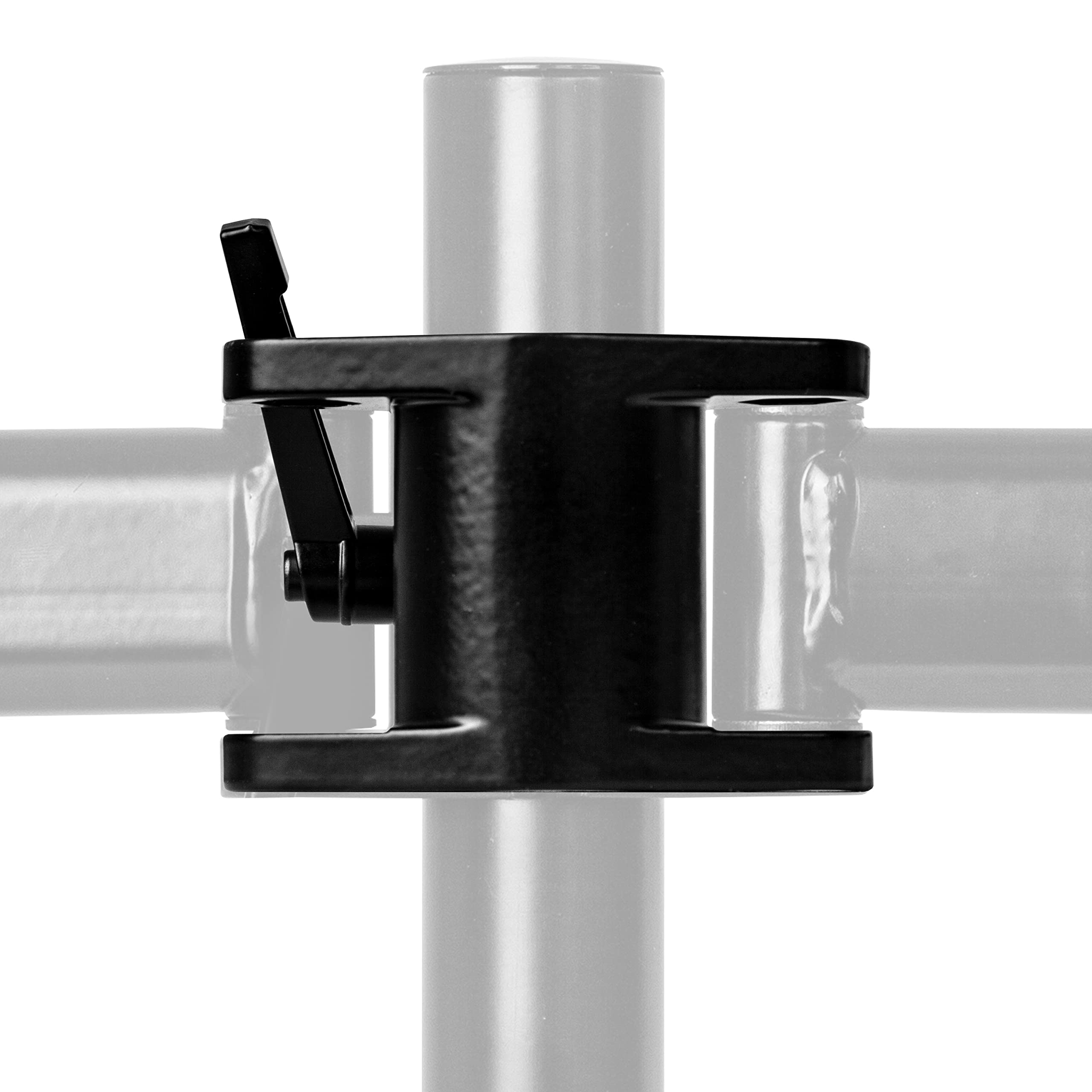 Duronic DM25MJ Dual Monitor Arm Mount - Heavy Duty Steel Desk Clamp for Dual Screens, Compatible with All DM25 Monitor Arms, Black | Perfect for Home Office, Gaming & Workspace Setup