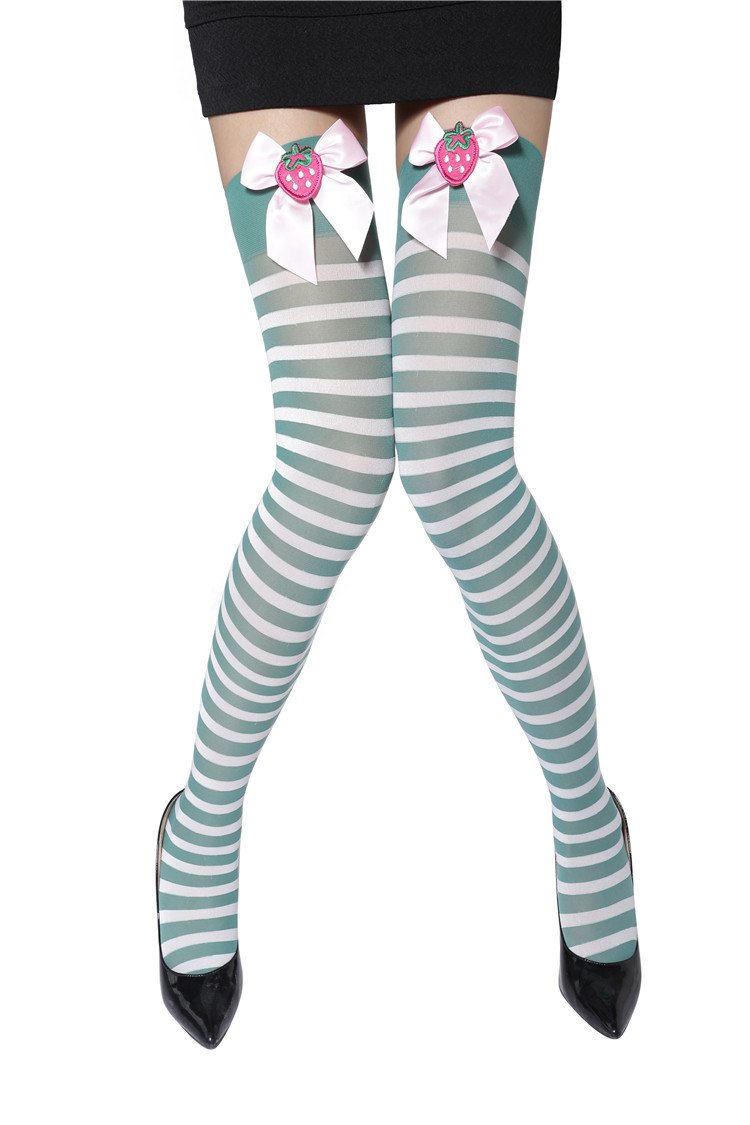 Retro Sexy Women's Thigh High Stockings - 15 Denier Ultra Thin Sheer Hosiery, Soft & Luxury Trendy Stockings for Party, Cosplay & Vintage Outfits