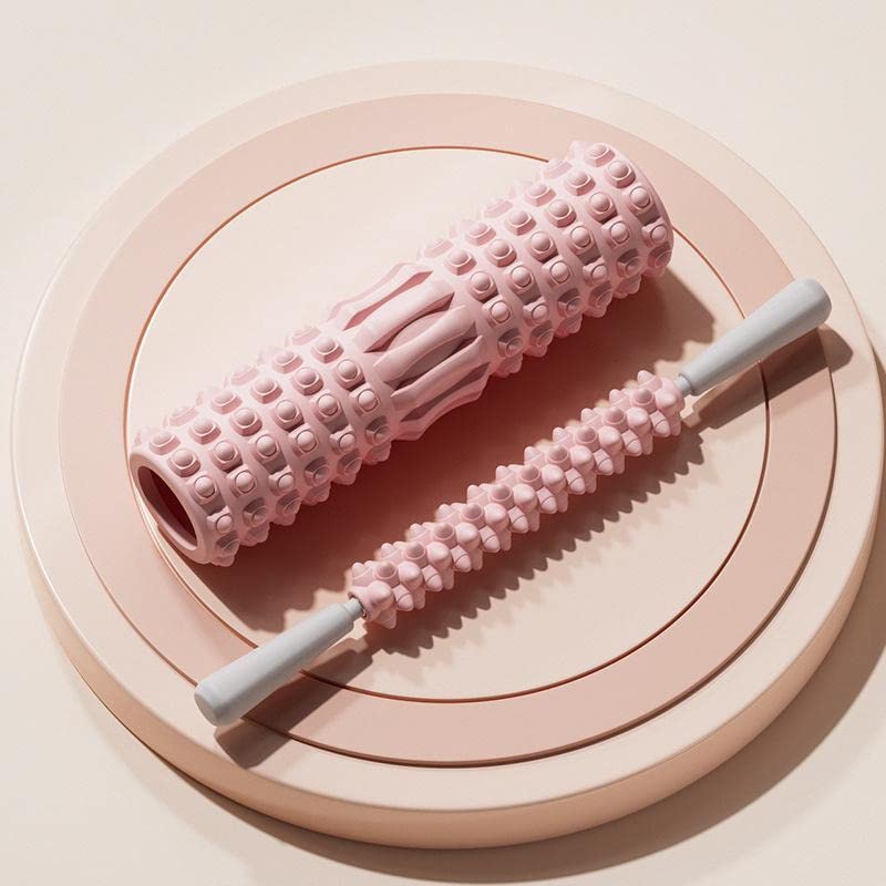 EVA Foam Roller for Back, Waist, Legs & Hip - Medium Density Muscle Recovery & Relaxation Tool | Home Gym Equipment for Pain Relief, Stretching & Shaping | Perfect for Yoga, Pilates & Post-Workout Recovery