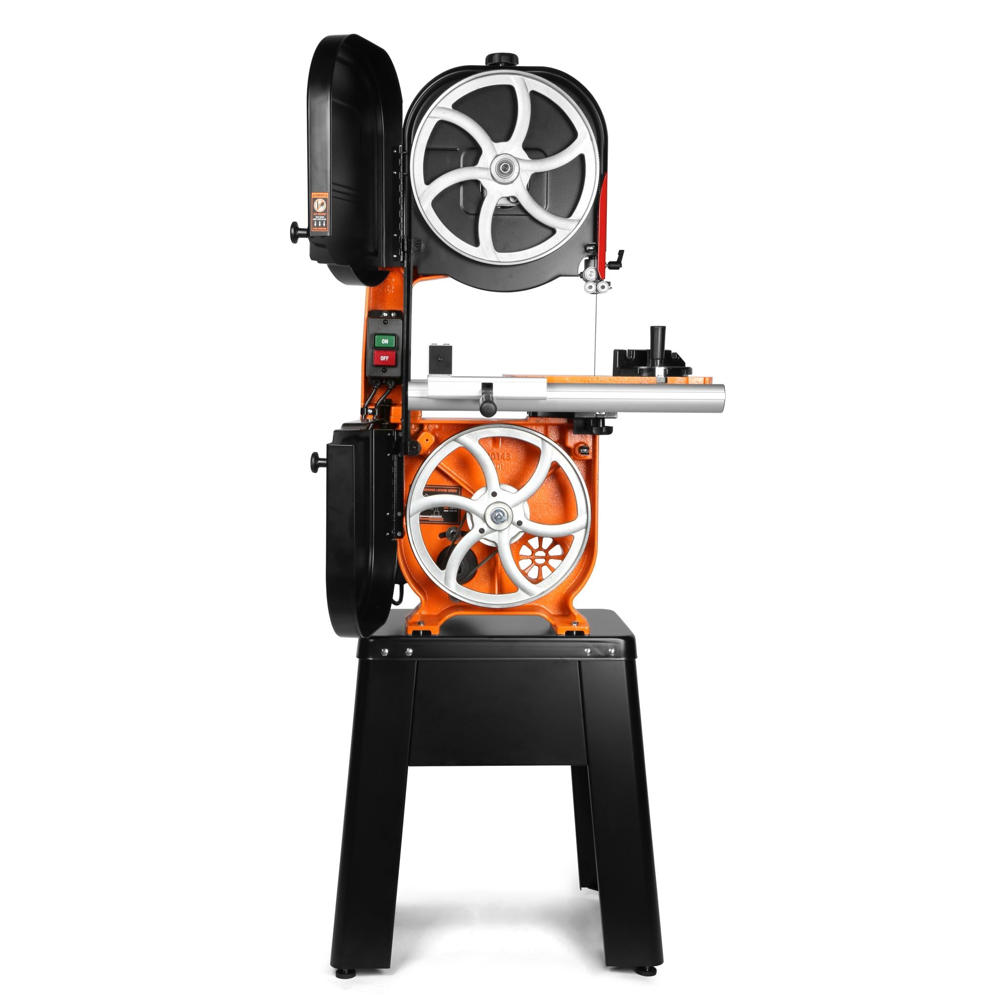 WEN BA1411 14-Inch 1 HP Dual Voltage 120V/240V Two-Speed Industrial Band Saw - Perfect for Woodworking, Metal Cutting & DIY Projects