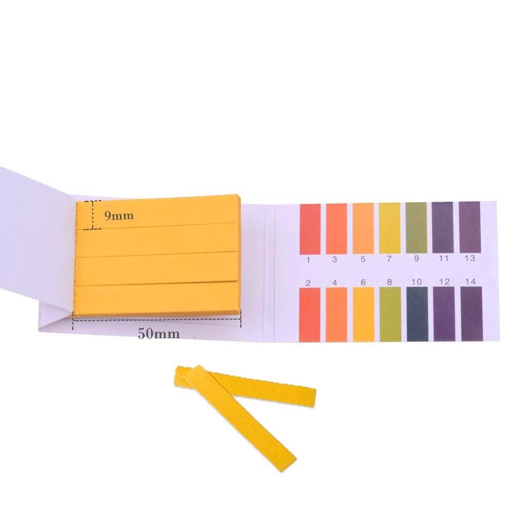 AASTIK SALES pH Test Strips 1-14, 4 Pack - Litmus Paper for Water, Soil, Aquarium & Pool Testing | Accurate pH Level Indicator for Home, Lab & Science Experiments