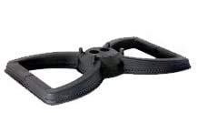 Premium MHP Cast Iron Dual Small Bowtie Burner - Broilmaster - Perfect for Outdoor Grilling, Camping & Backyard BBQs