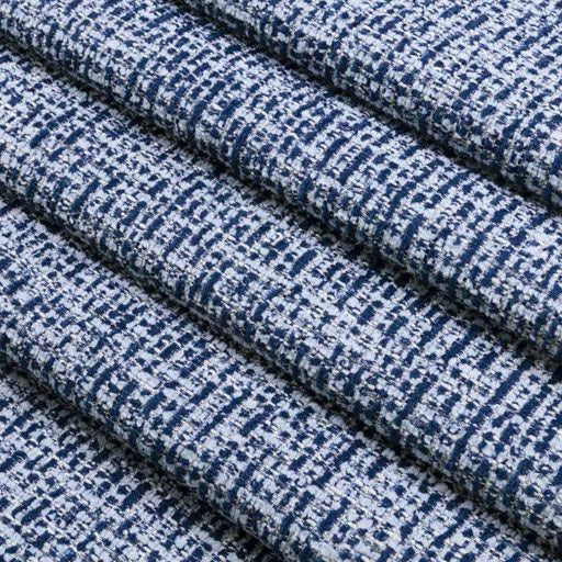 Crypton Home Nash Indigo Fabric - Water-Resistant, Stain-Resistant Upholstery Material for Sofas, Chairs & Home Decor
