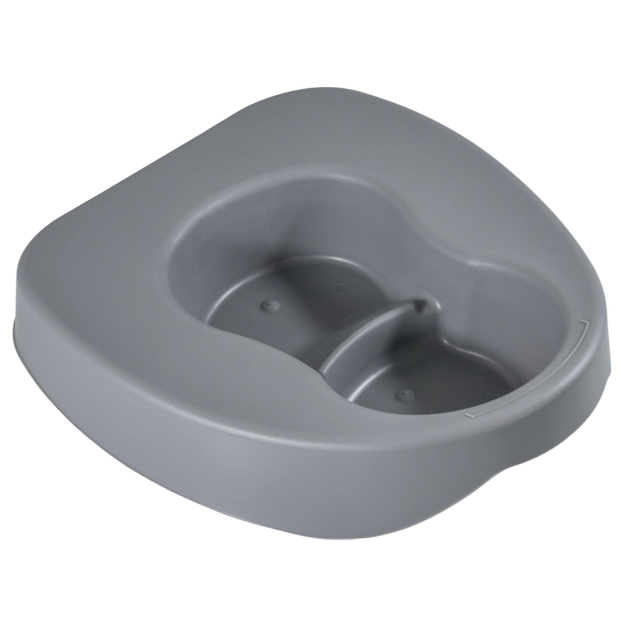 Heavy Duty Large Bariatric Bedpan - Extra Wide Smooth Contoured Stackable Bed Pan for Adults - Portable, Easy to Clean Medical Bedpan for Bedridden Patients - Ideal for Home Care, Hospitals, and Nursing Homes (4-Pack)