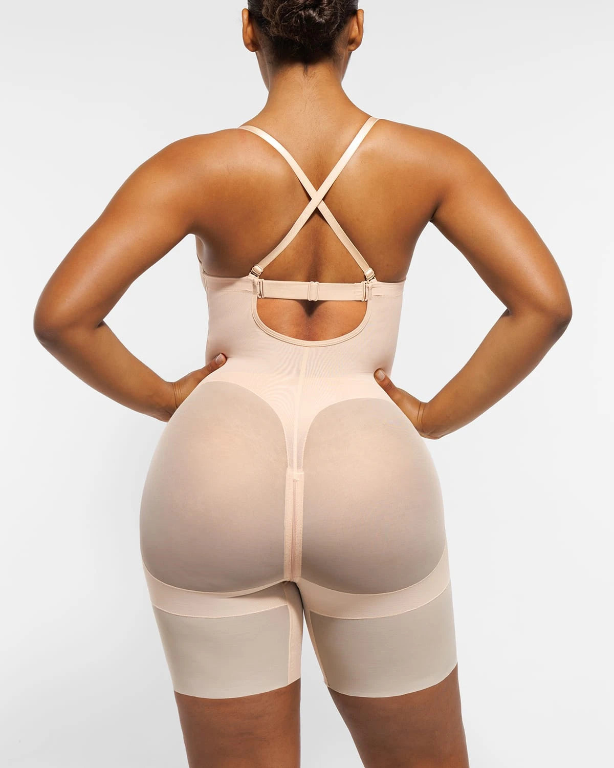 AirSlim® Deep Plunge Butt Lifting Shaping Bodysuit - Tummy Control Shapewear for Women, Seamless Body Shaper for Instant Curves - Perfect for Dresses, Parties & Special Occasions