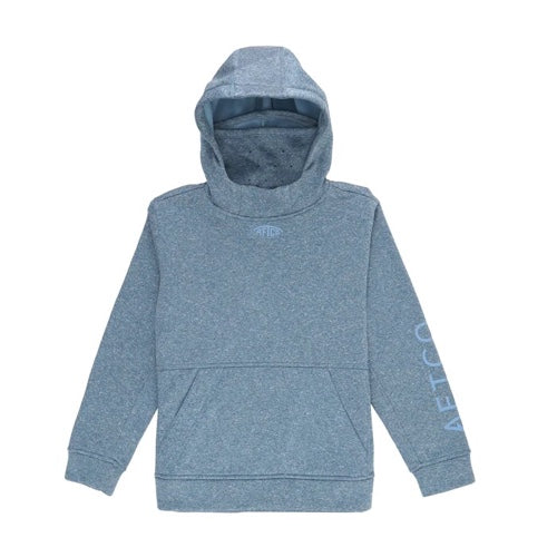 Aftco Youth Reaper Hoodie - Kids Fishing Hooded Sweatshirt for Outdoor Activities, Cold Weather & Sports | Perfect for Camping, Hiking, and Beach Trips