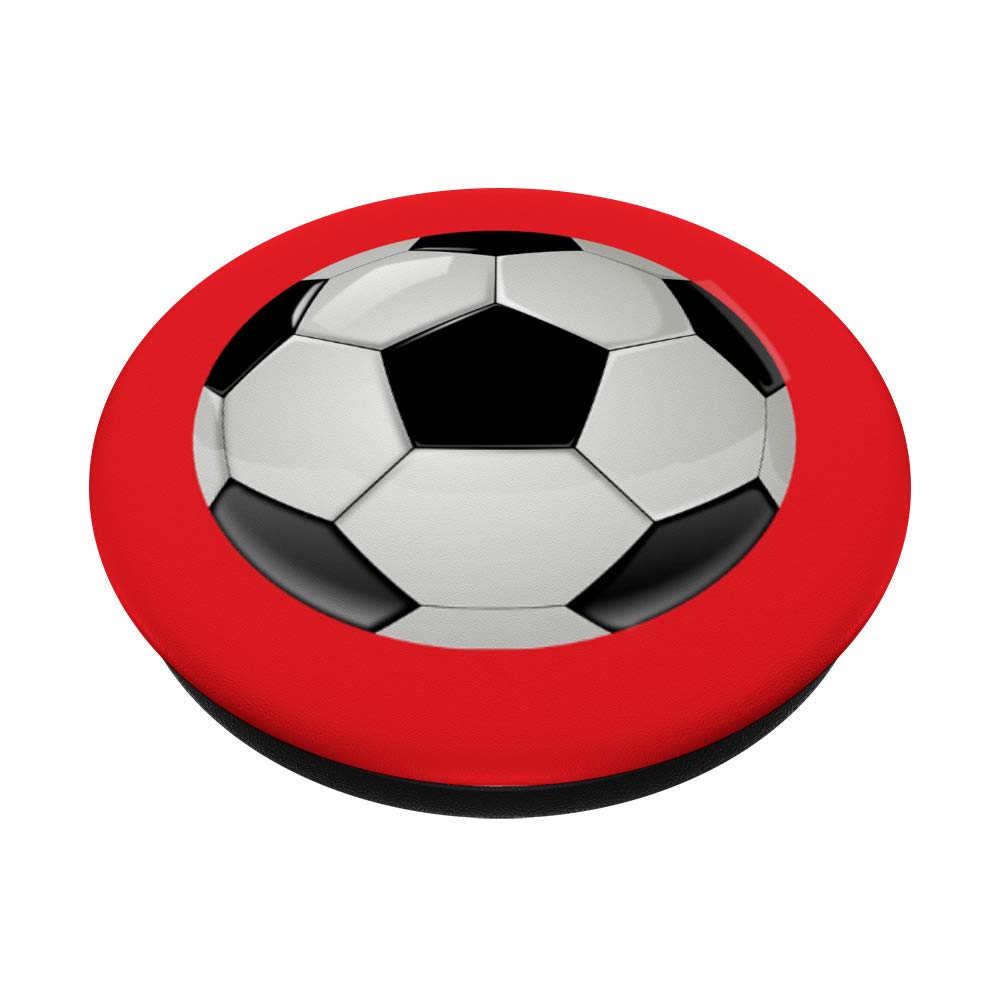 Red Soccer Sports Sock Grip - Non-Slip Football Sock Accessory for Players & Athletes - Perfect for Training, Matches & Outdoor Sports