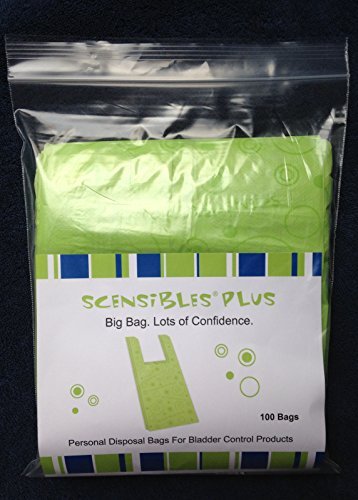 Premium Personal Disposal Bags for Bladder Control Products - Leak-Proof & Odor-Control - Ideal for Travel, Work & Home Use