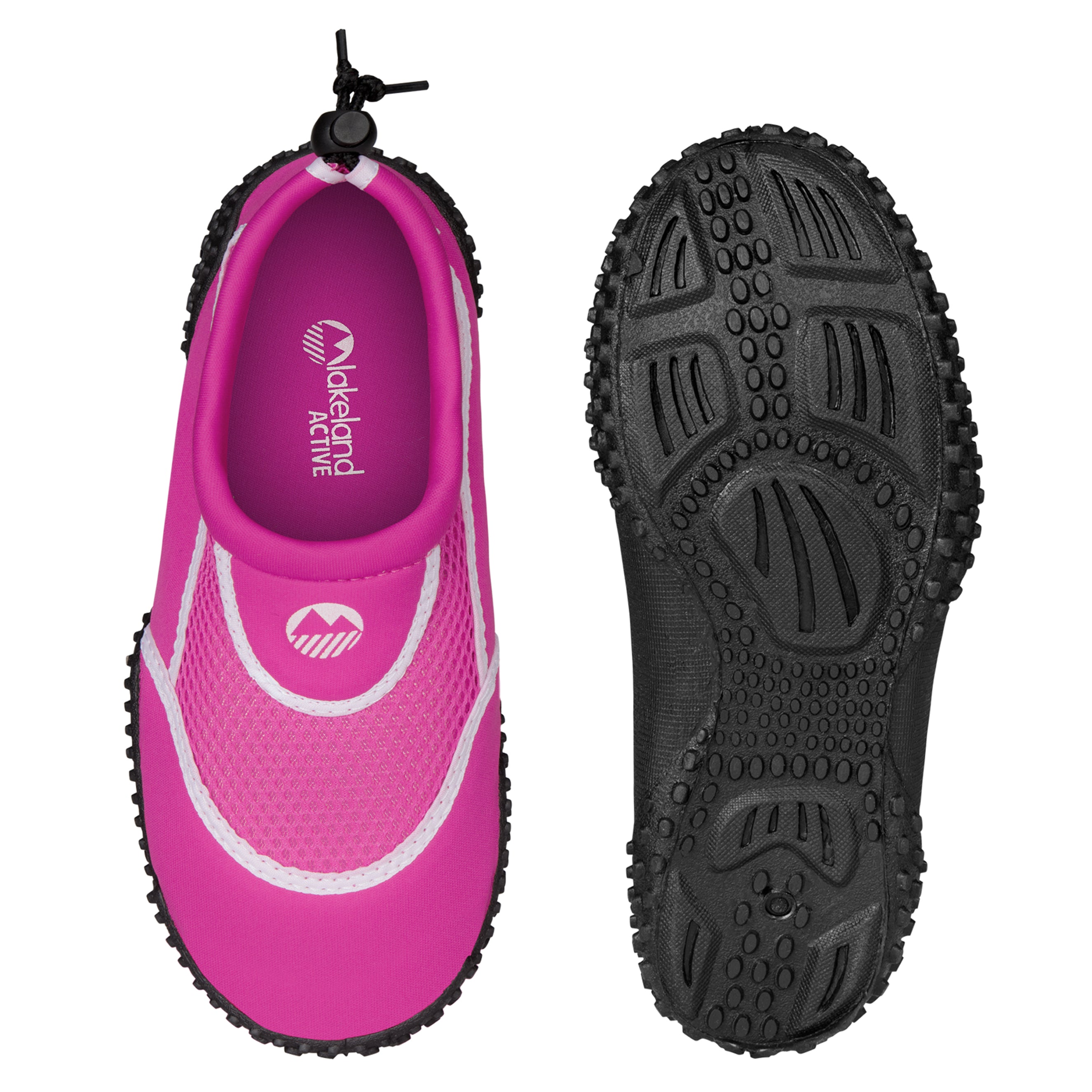 Girl's Eden Aquasport Protective Water Shoes - Non-Slip Quick-Dry Beach Swim Shoes for Kids - Perfect for Swimming, Surfing, and Outdoor Water Activities