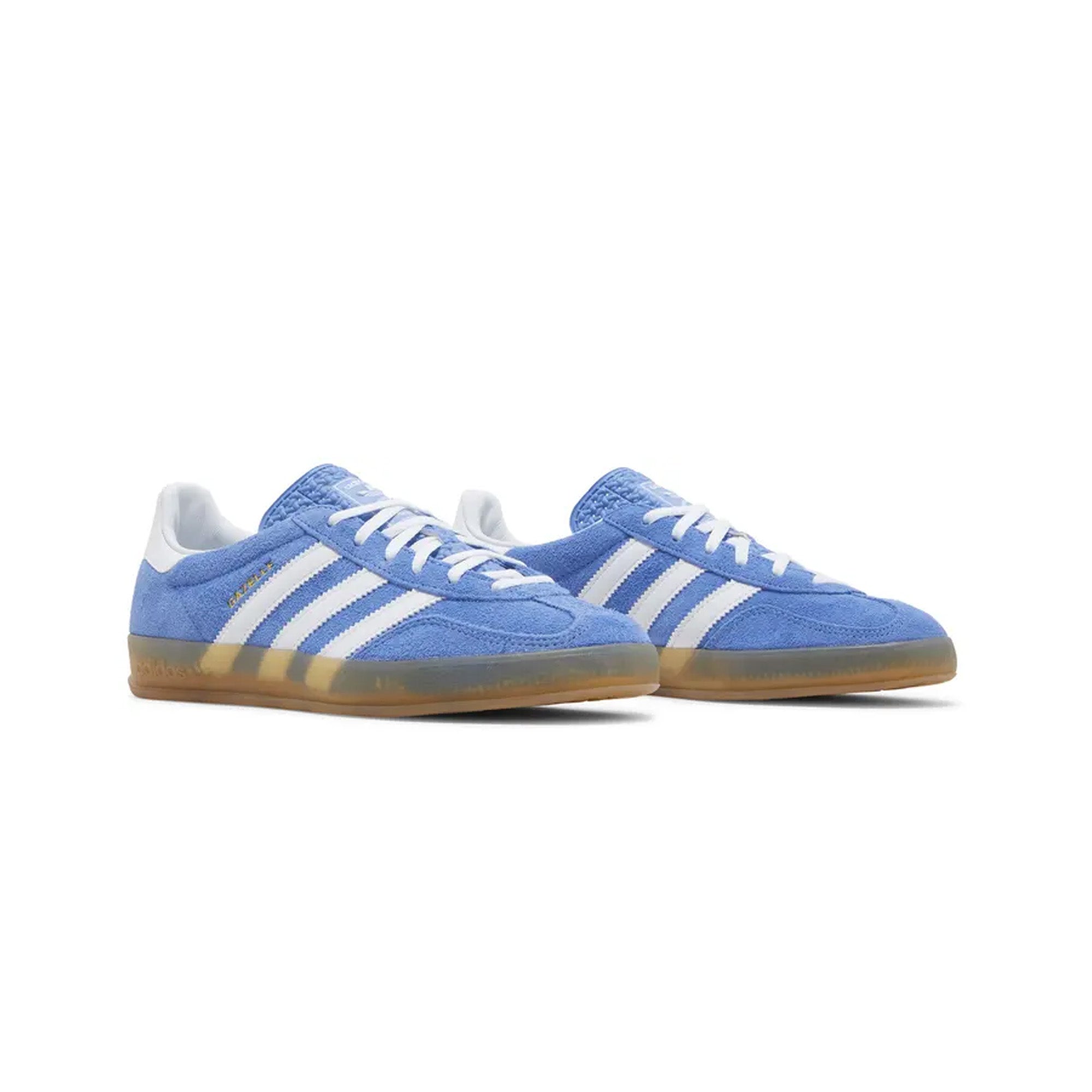 Adidas Gazelle Indoor 'Blue Fusion Gum' Women's Sneakers (2022) - Comfortable Casual Shoes for Running, Gym & Everyday Wear