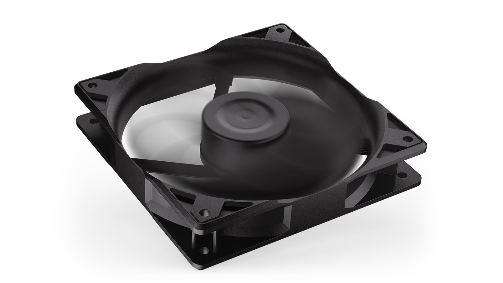 Endorfy Stratus 120 PWM Fan (EY4A007) - High Performance PC Cooling Fan with RGB Lighting for Gaming Rigs & Computer Cases - Perfect for PC Builds, Workstations & Cooling Systems