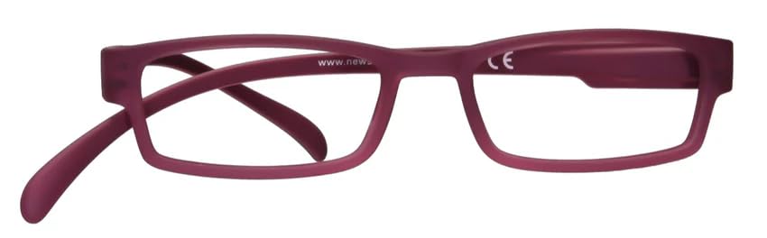 Spider Monkey Long Arm Reading Glasses - Dark Red +2.50 Magnification for Reading, Crafts & Close Work | Comfortable Lightweight Eyewear for Books, Hobbies & Computer Use