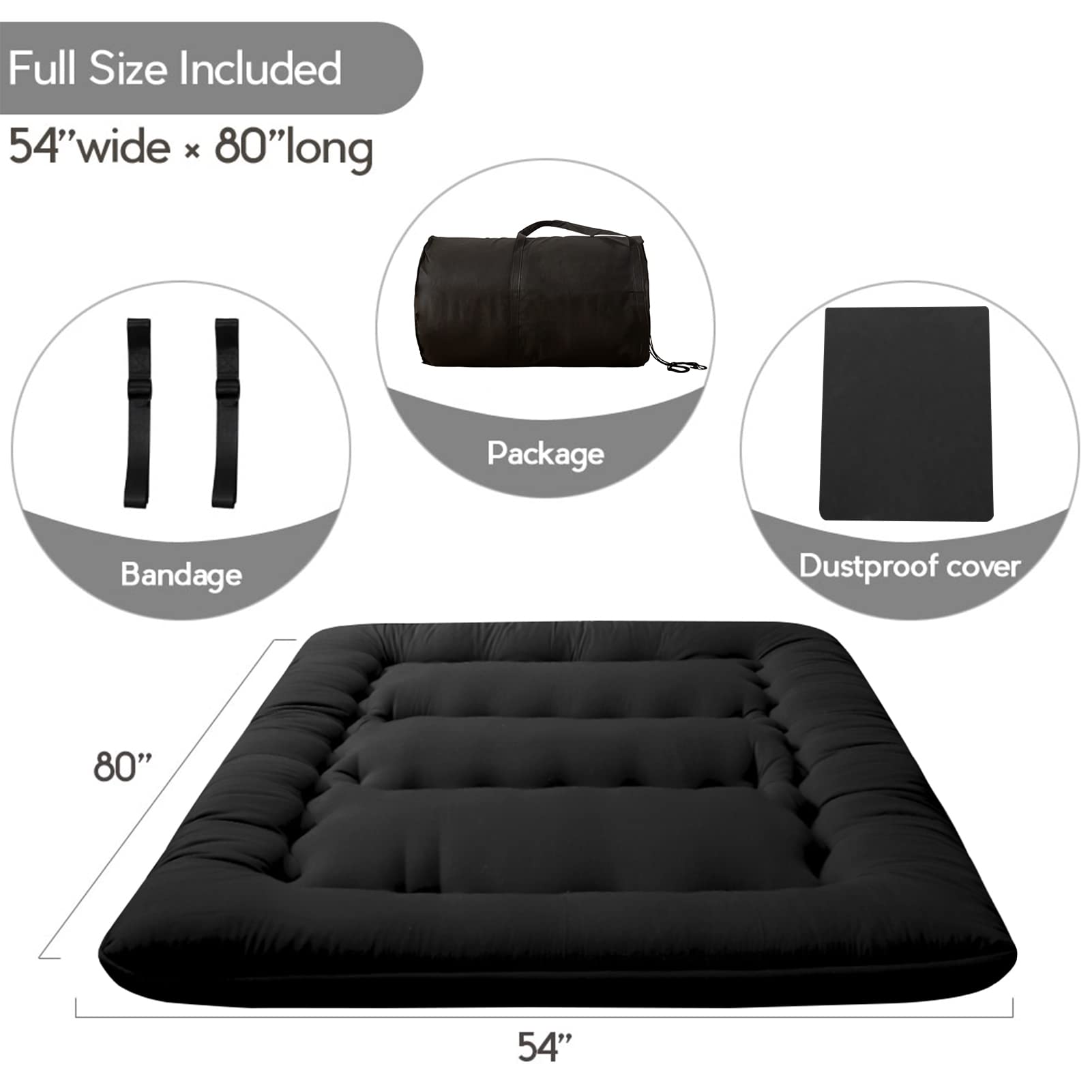 Japanese Floor Futon Mattress 4