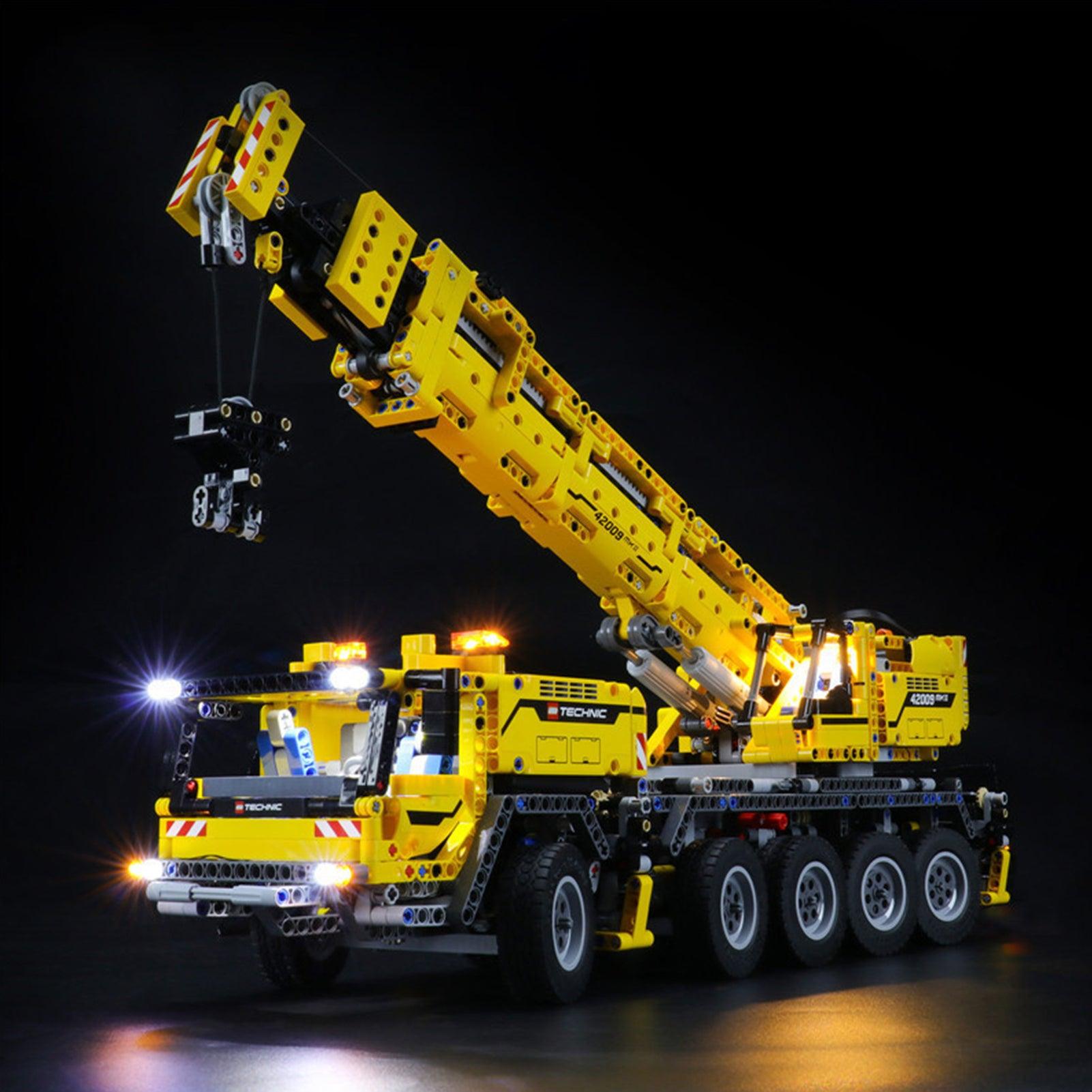 Best Light Kit for Lego Technic Mobile Crane MK II 42009 - LED Lighting Set for Model Building & Night Display