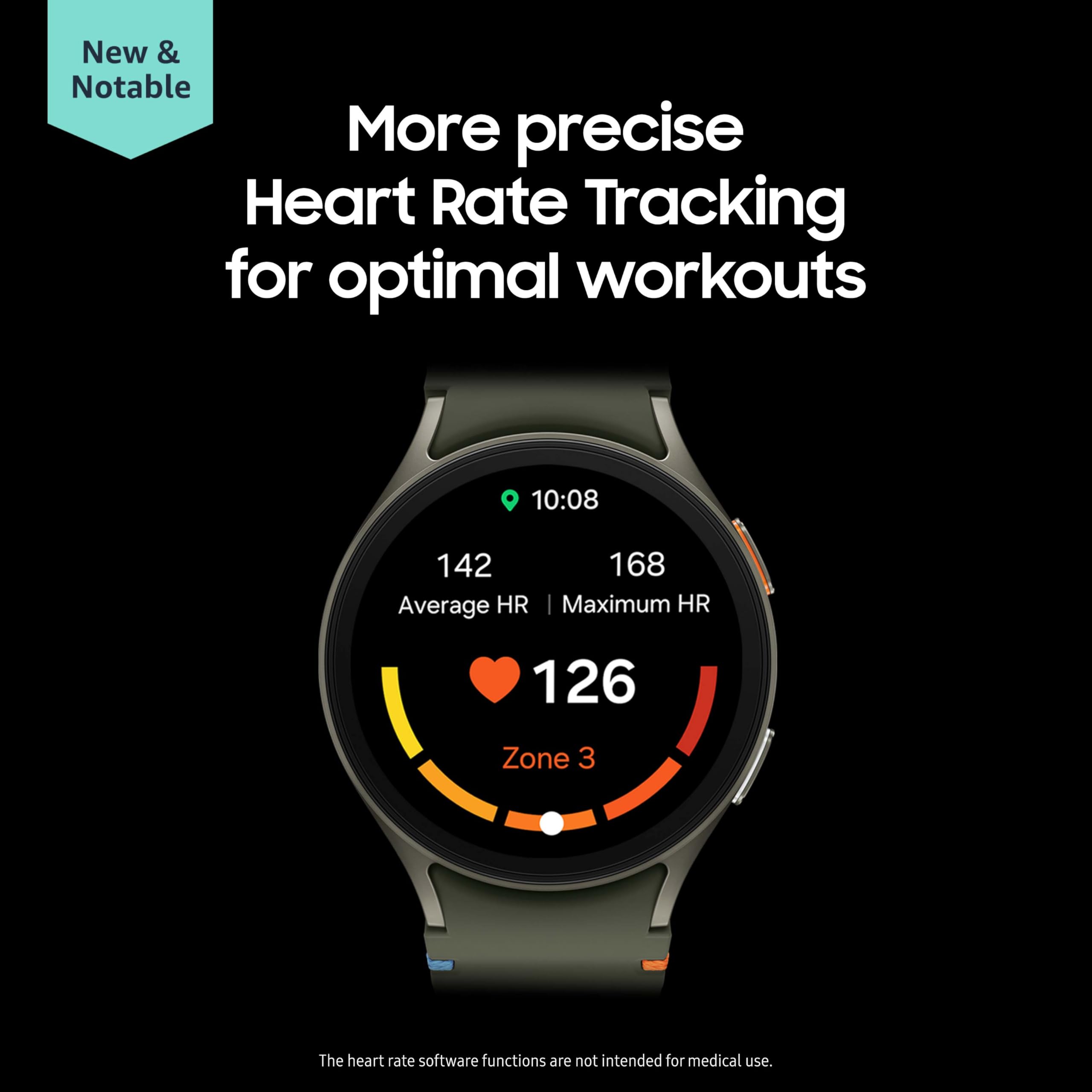 Samsung Galaxy Watch 7 44mm Bluetooth Smartwatch - AI Fitness Tracker with Heart Rate Monitor, Sleep Tracking, Energy Score & Wellness Tips | 2024 US Version (Silver) | Perfect for Workouts, Running & Daily Health Monitoring | 1-Year Warranty