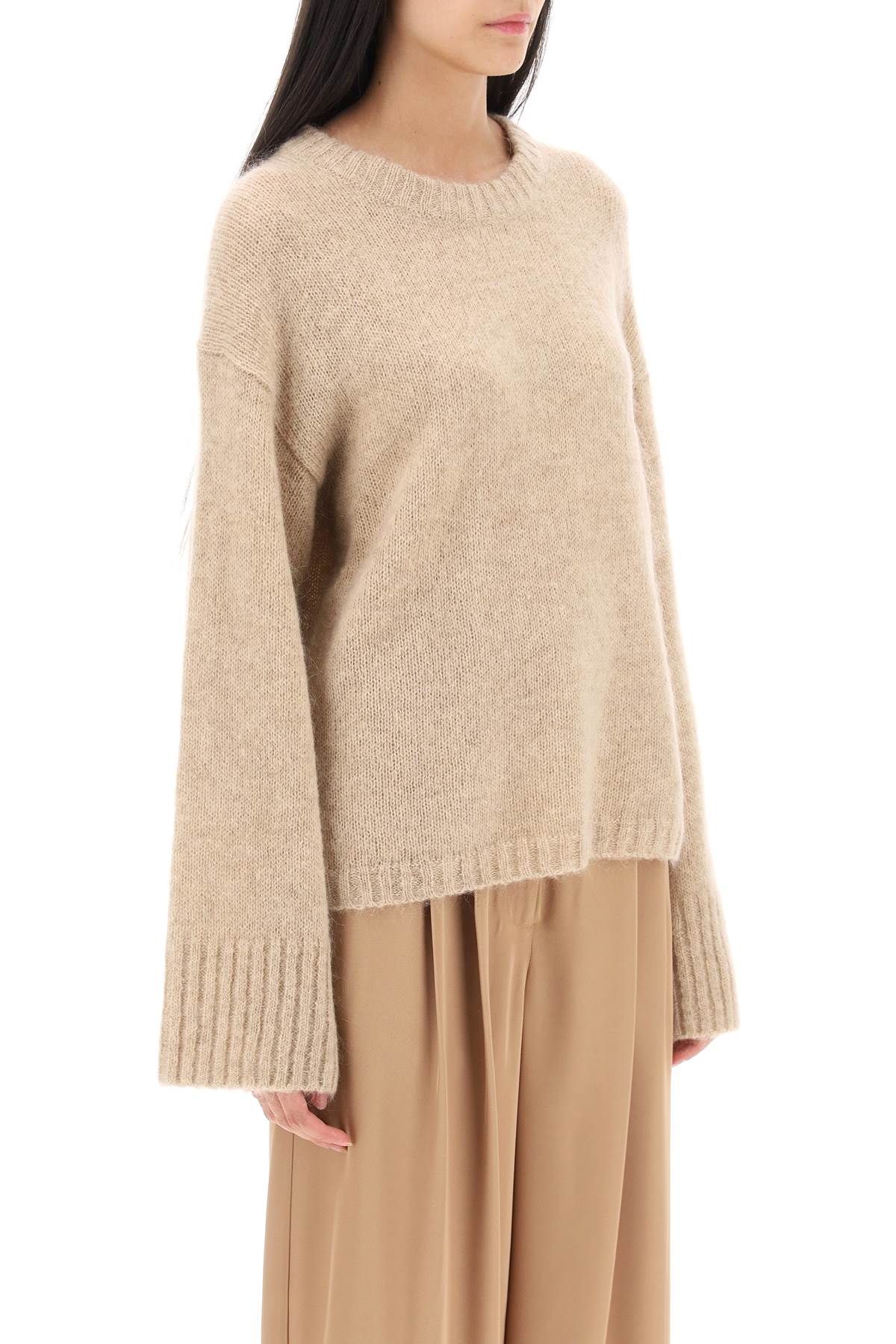 By Malene Birger 'Cierra' Wool & Mohair Sweater - Cozy Winter Knitwear for Women | Perfect for Casual Outings & Holiday Gatherings