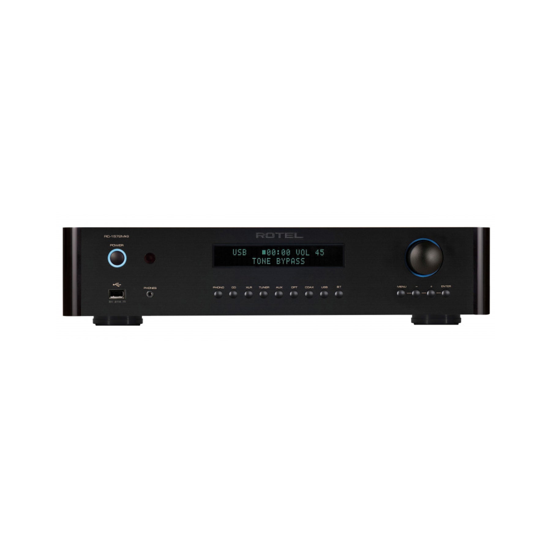 Rotel RC1572MK2 High-End Stereo Preamplifier - Premium Audio Equipment for Home Theater & Music Systems - Perfect for Audiophiles & Hi-Fi Enthusiasts