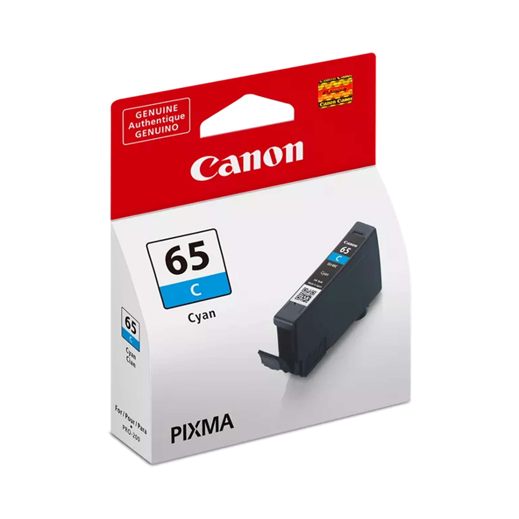 Canon CLI-65 Cyan Ink Cartridge - High-Quality Replacement for Canon Printers | Perfect for Home, Office & Photo Printing