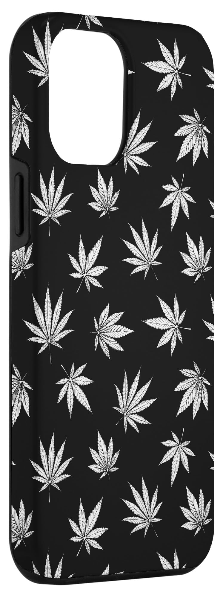 iPhone 12 Pro Max Case with Cannabis Leaf Design - Stoner Gift for 420 - Durable Protective Phone Cover for iPhone 12 Pro Max - Perfect for Music Festivals, Smoke Sessions & 420 Celebrations
