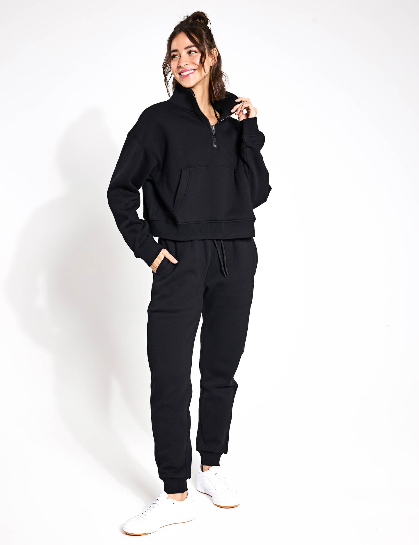 Rihanna Black Sweatshirt for Women - Soft Cotton Pullover Hoodie for Casual Wear, Gym, and Street Style