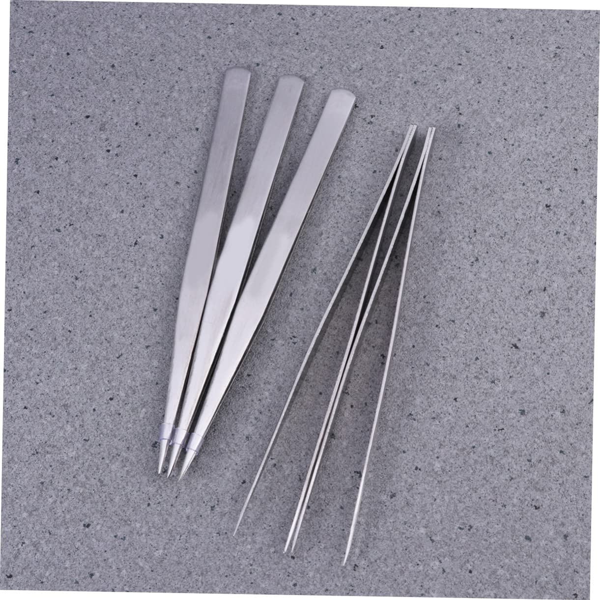 Minkissy 10-Piece Eyelash Extension Tweezers Set - Straight & Cluster Tweezers for Lash Extensions, Eyebrows & Precision Work - Professional Sewing & Beauty Tools for DIY & Salon Use