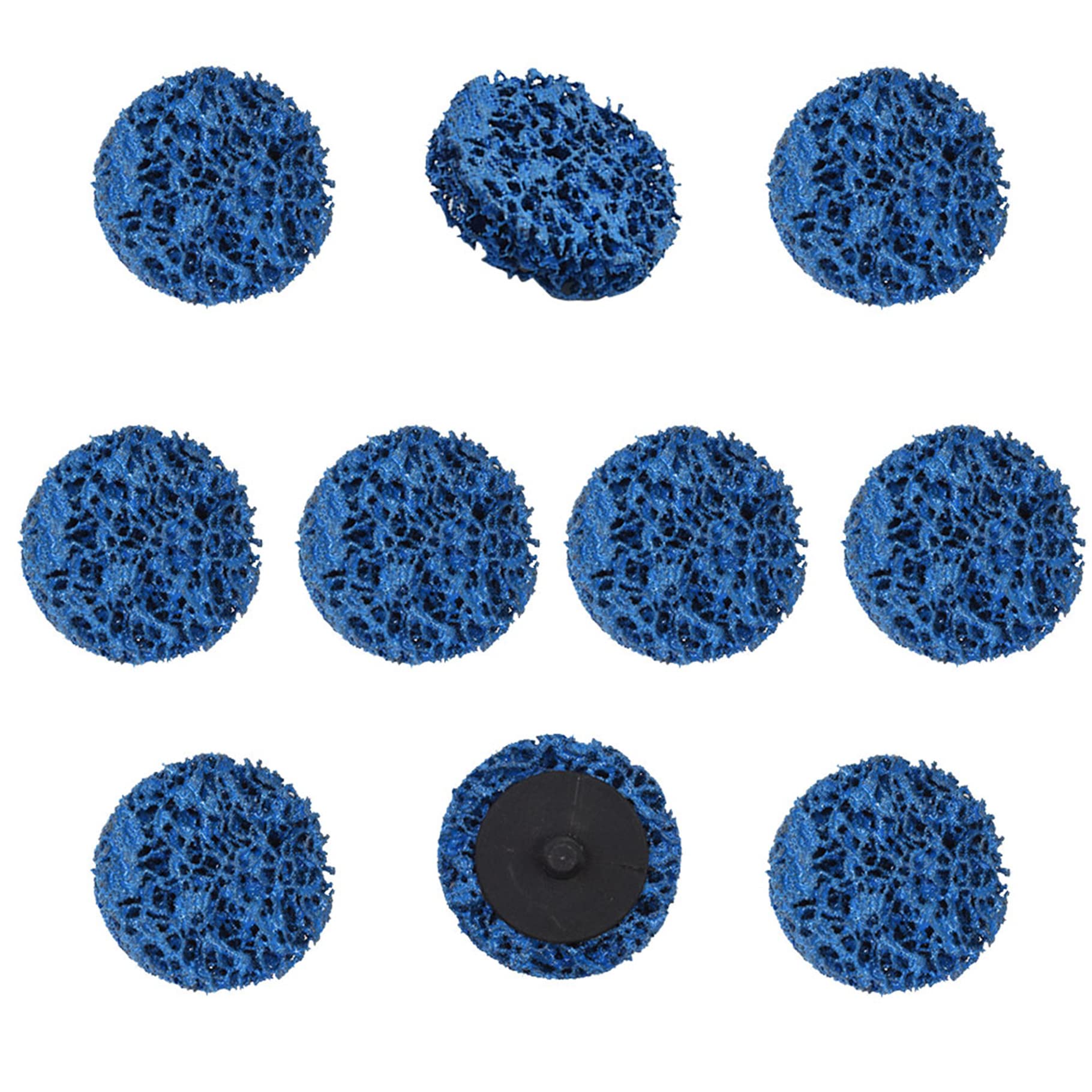 10 Packs 2 Inch Quick Change Easy Strip Discs - Abrasive Wheels for Die Grinder & Drill - Paint Stripping & Weld Cleaning - Perfect for Metal Surface Prep & Rust Removal