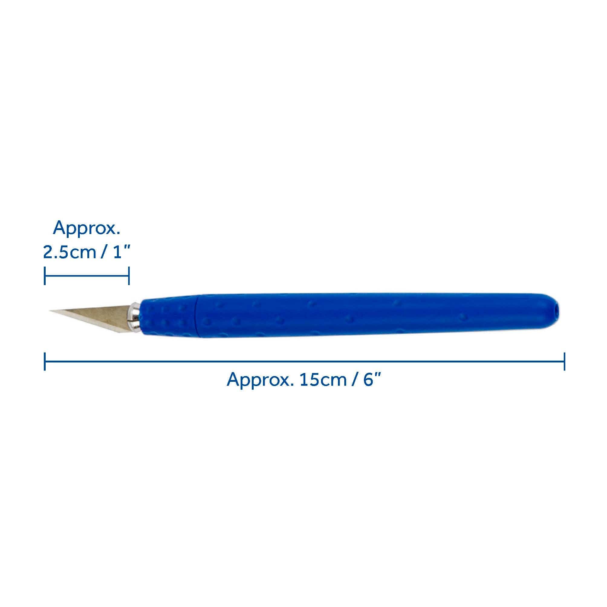 Tonic Studios Kushgrip Art Knife 201E - Precision Crafting Tool for Scrapbooking, Card Making & DIY Projects