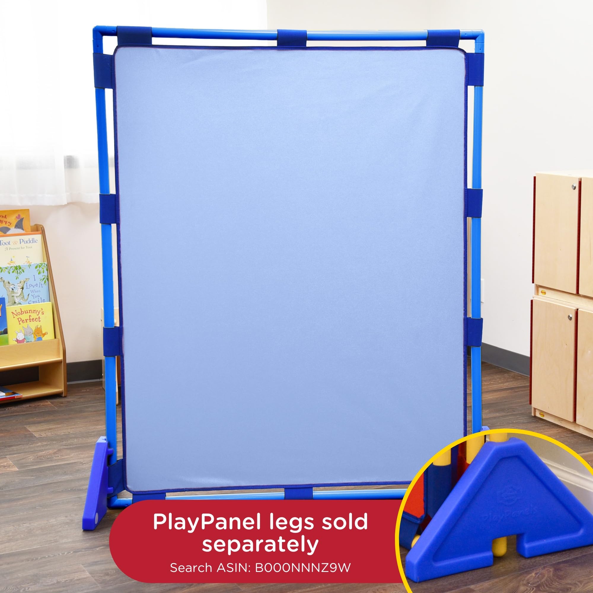 Children's Factory Big Screen PlayPanel - Kids Room Divider & Classroom Privacy Screen in Sky Blue | Perfect for Daycare Centers, Preschools & Home Play Areas
