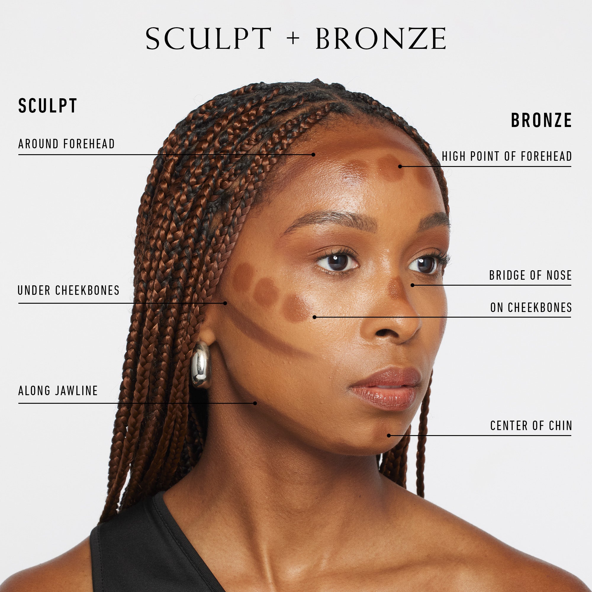 Good Apple Bronze + Sculpt Balm Duo - Creamy Contour & Highlight Stick for Flawless Makeup | Perfect for Everyday Glam & Photo-Ready Looks