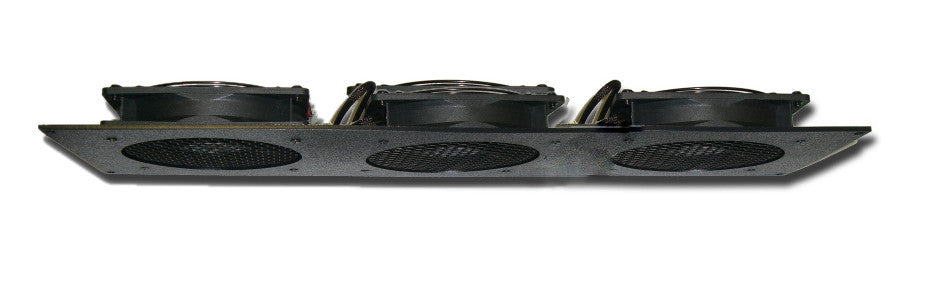 Coolerguys CabCool 1203 - 3 Pack 120mm PC Cooling Fans with Thermal Control Switch | Perfect for Gaming PC, Computer Case & Server Cabinet Cooling