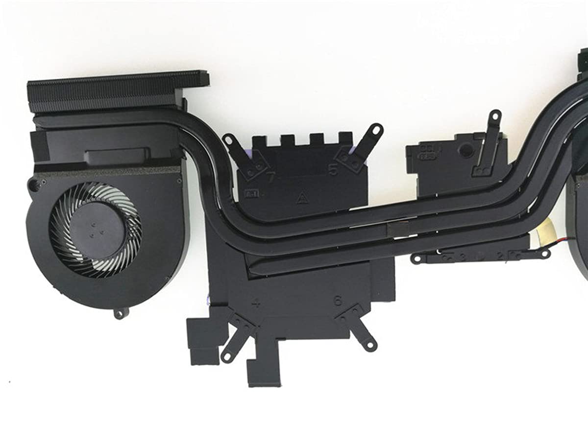 Alienware 15 R4 Replacement Cooling Fan for CPU & GPU - NVIDIA Graphics Heatsink Fan Assembly (Model Y99WC) - Perfect for Gaming Laptop Overheating Repair & Performance Upgrade