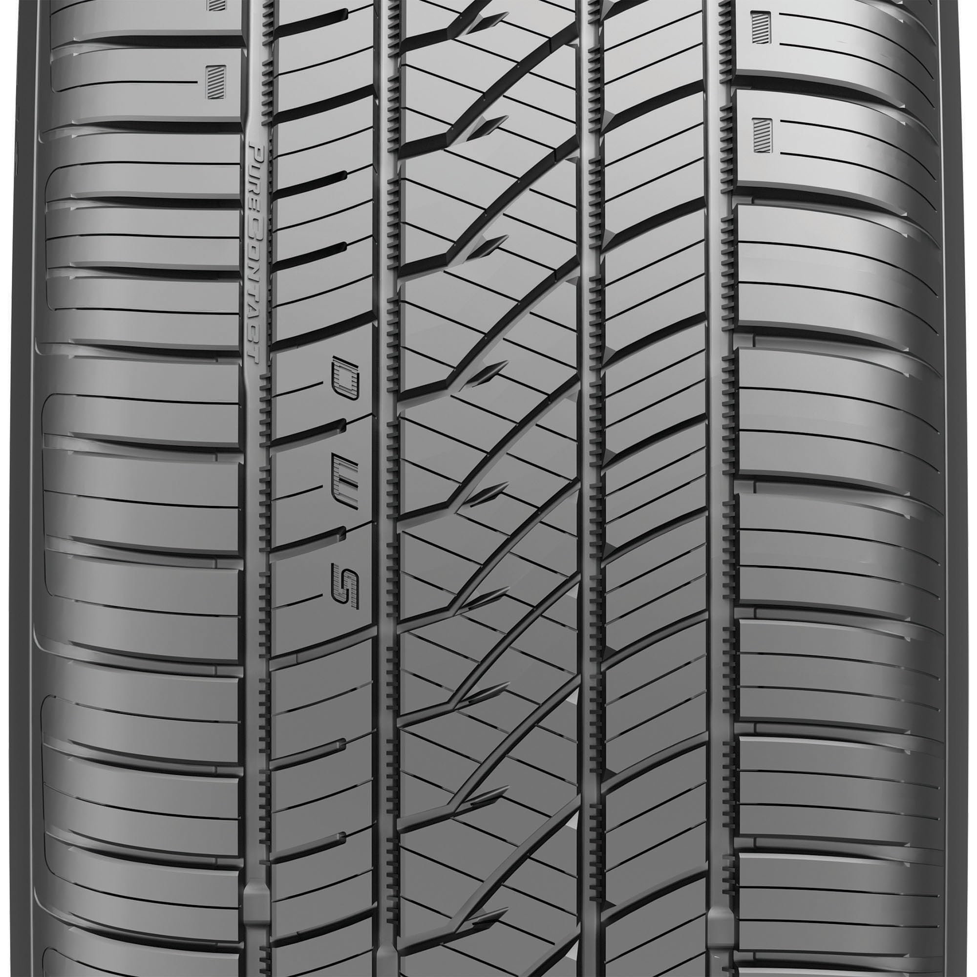 Continental PureContact LS Performance Radial Tire - 245/45R18 100V | All-Season Tires for Sedans & Coupes | Smooth Ride, Wet & Dry Traction
