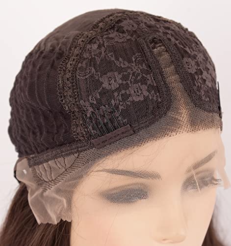 Platinum Blonde Ombre Lace Front Wig - Natural Looking Human Hair Wig for Women | Perfect for Cosplay, Parties & Daily Wear